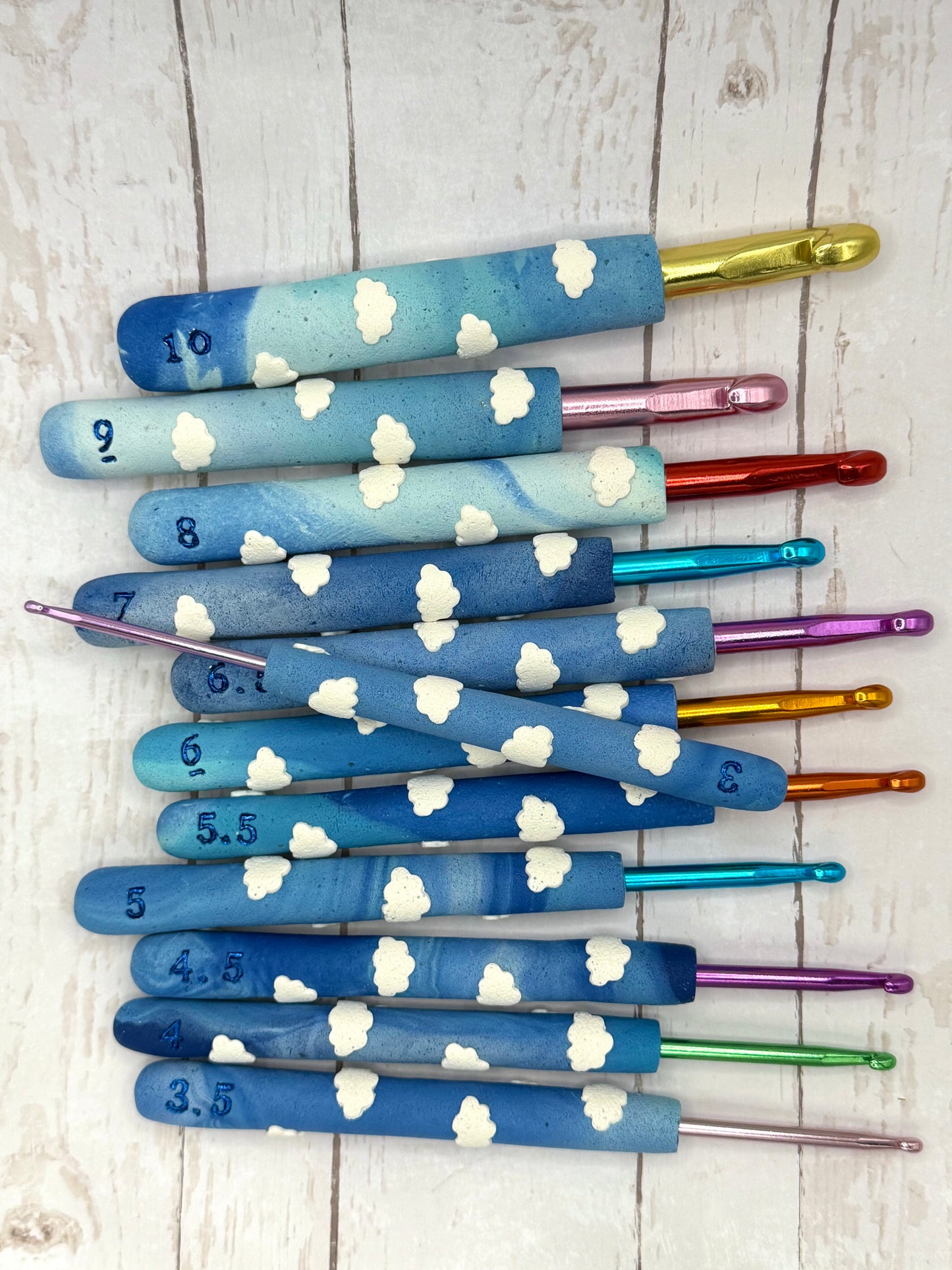 Crochet Hook Set - Clouds
