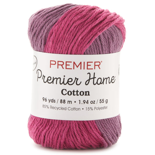 Yarn Home Cotton -53- Pink Stripe