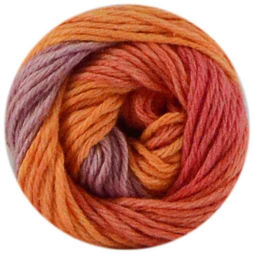 Yarn Home Cotton -56- Orange Stripe