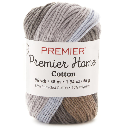 Yarn Home Cotton -59- Granite Stripe