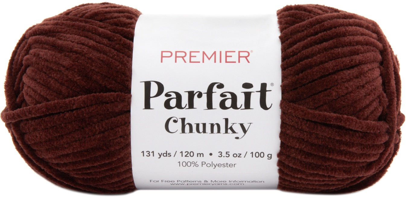 Premier Parfait Chunky Yarn-35-Chocolate