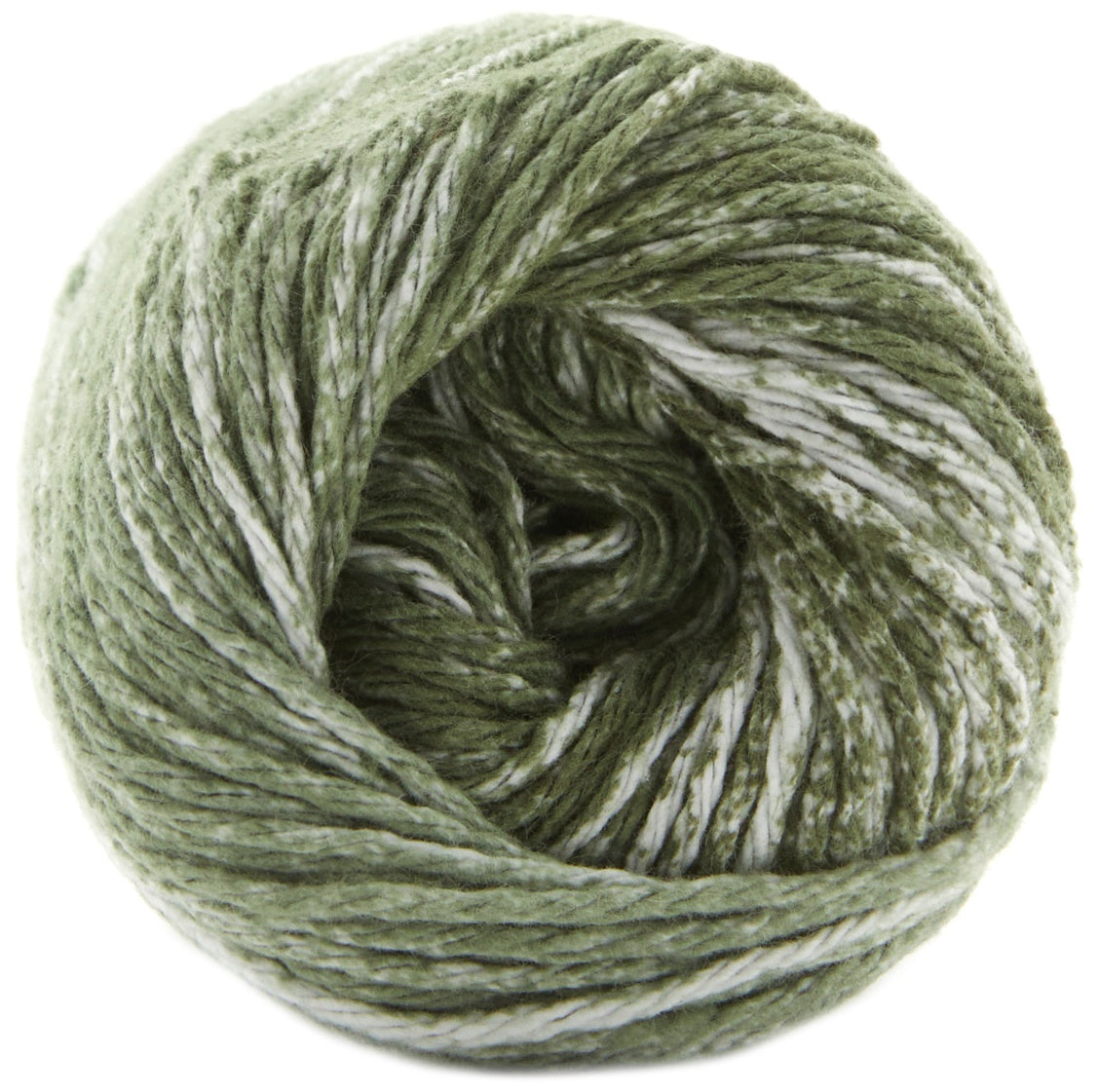 Yarn Home Cotton -64- Moss Green Splash