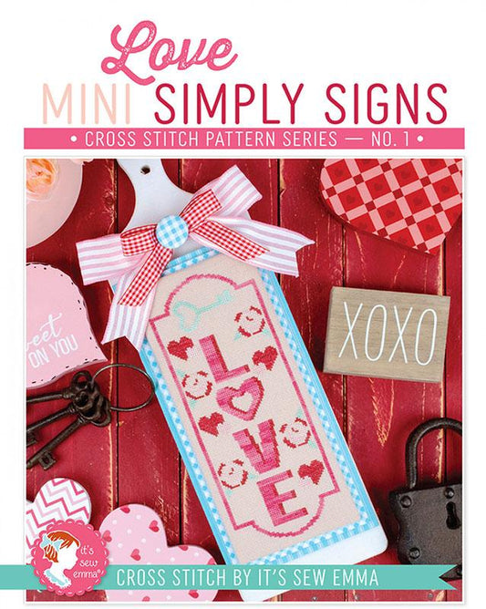 Love Mini Simply Signs ISE 4049 Its Sew Emma#1