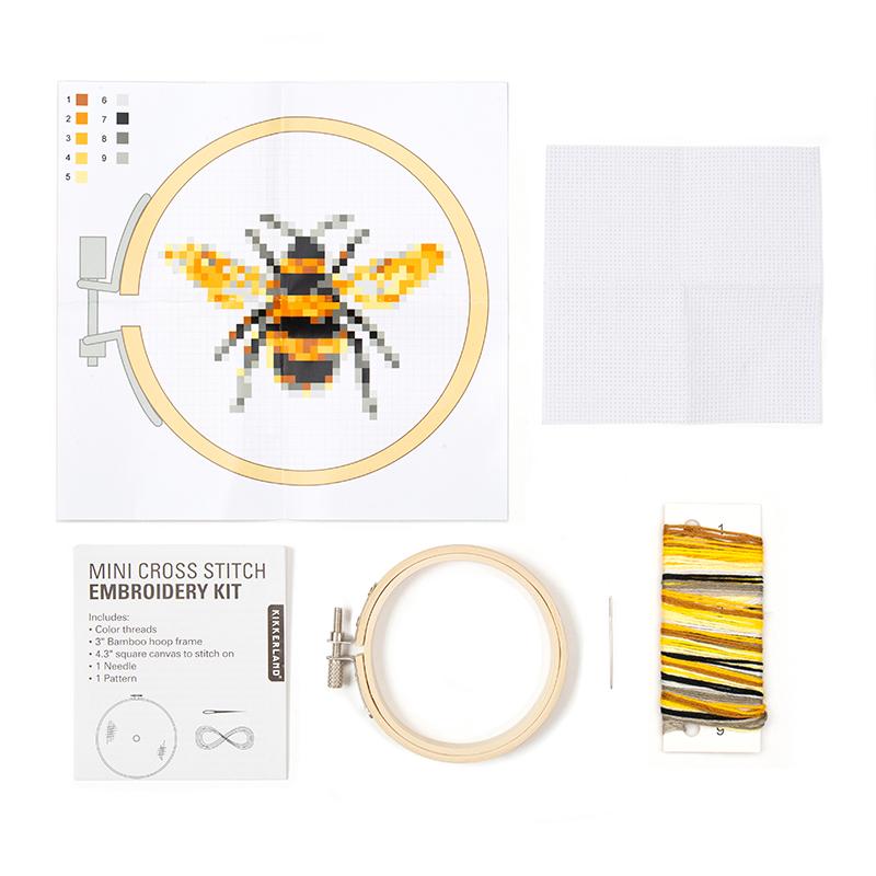 Mini Cross Stitch Bee