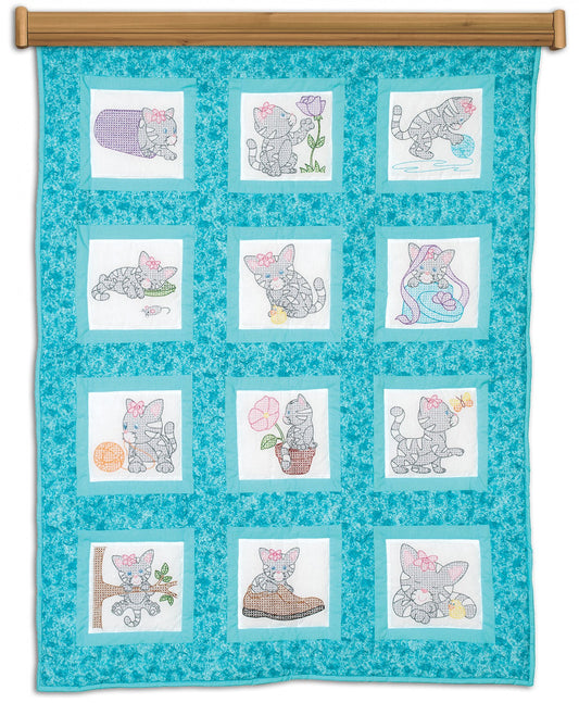 Kittens 9In Quilt Square Themes