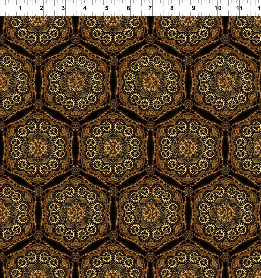 Steampunk - 7ST-1 Gold Gear Stars