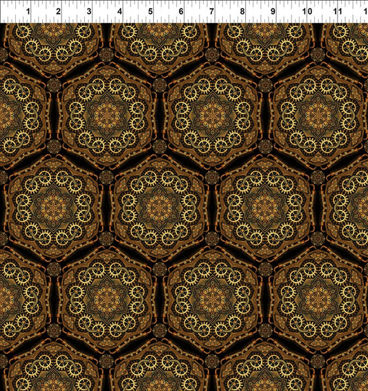 Steampunk - 7ST-1 Gold Gear Stars