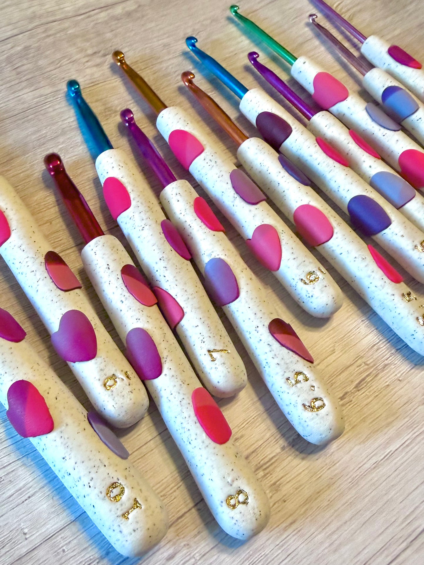 Crochet Hooks Hearts