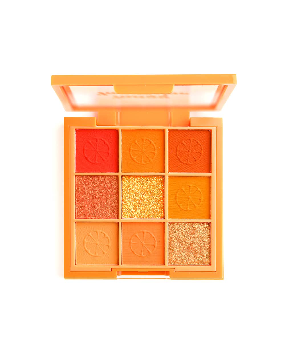 TANGY TANGERINE  9-Shade Scented Multi-Finish Beauty Palette