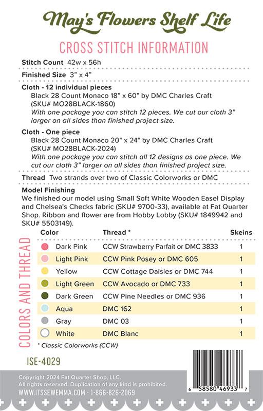 Shelf Life - May ISE 4029