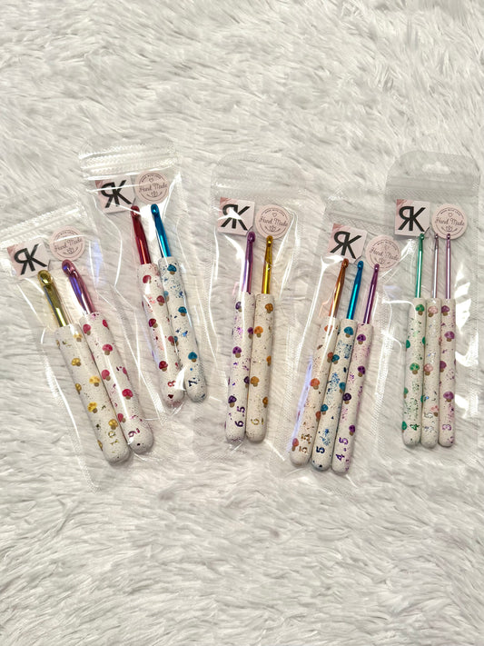 Crochet Hook Set - Mini Mushroom