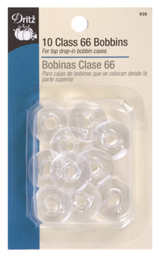 Bobbin Plastic Class 66 Bonus Pack 10ct