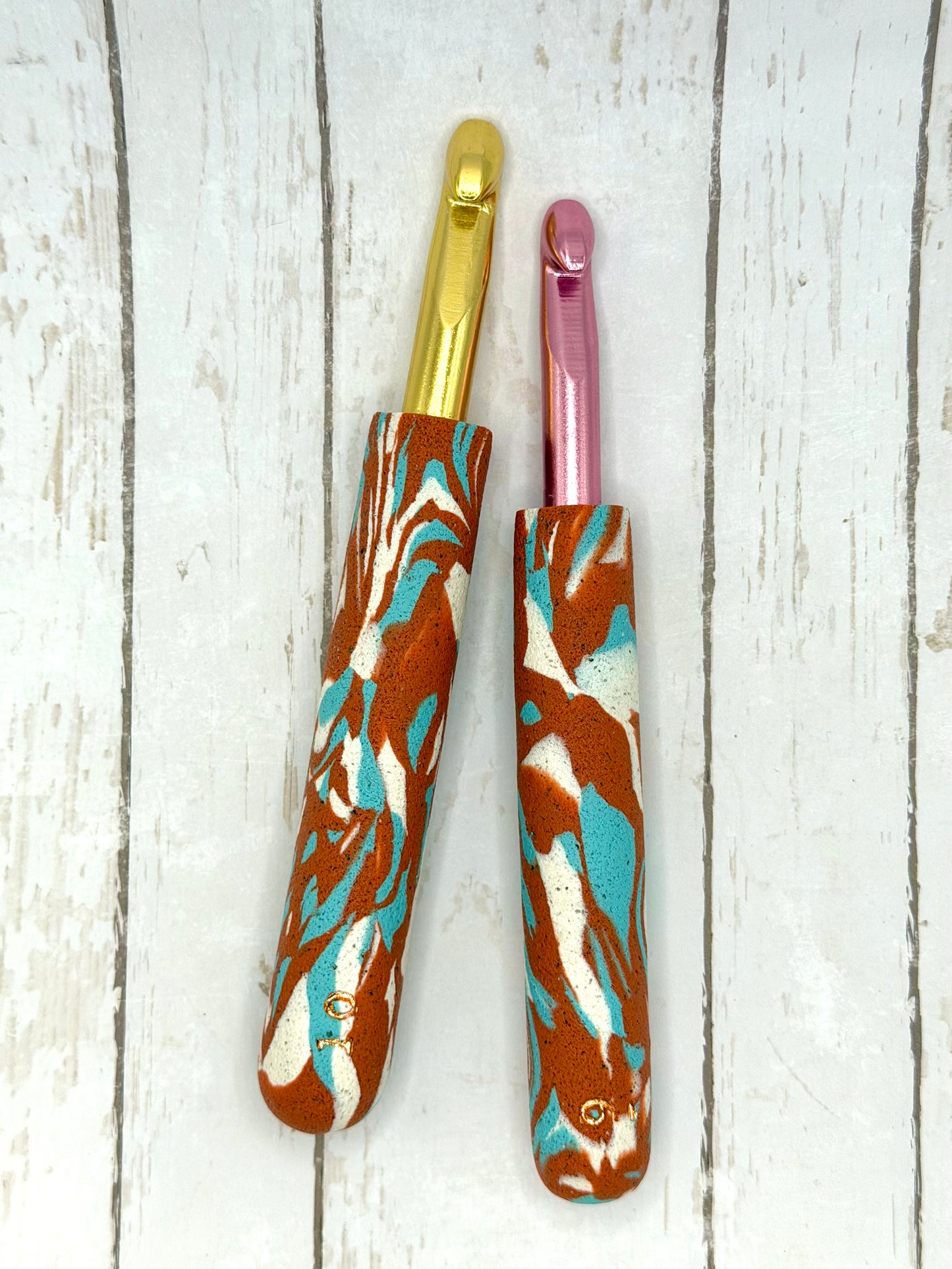 Crochet Hook Set - Canyon Marble