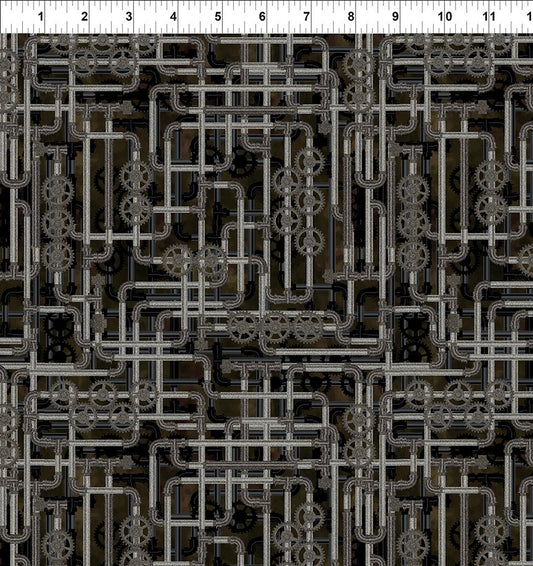 Steampunk - 9ST-2 Gray Pipes