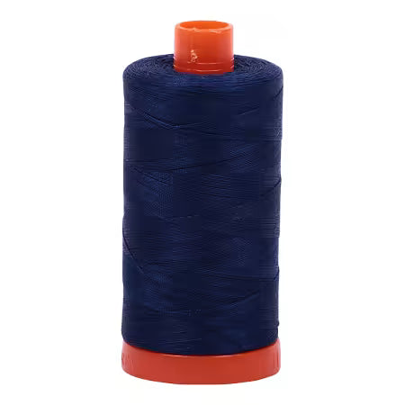 2784 Mako Cotton Thread Solid 50wt 1422yds Dark Navy