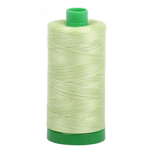 A1140-3320 Mako Cotton Embroidery Thread 40wt 1094yds Variegated Green