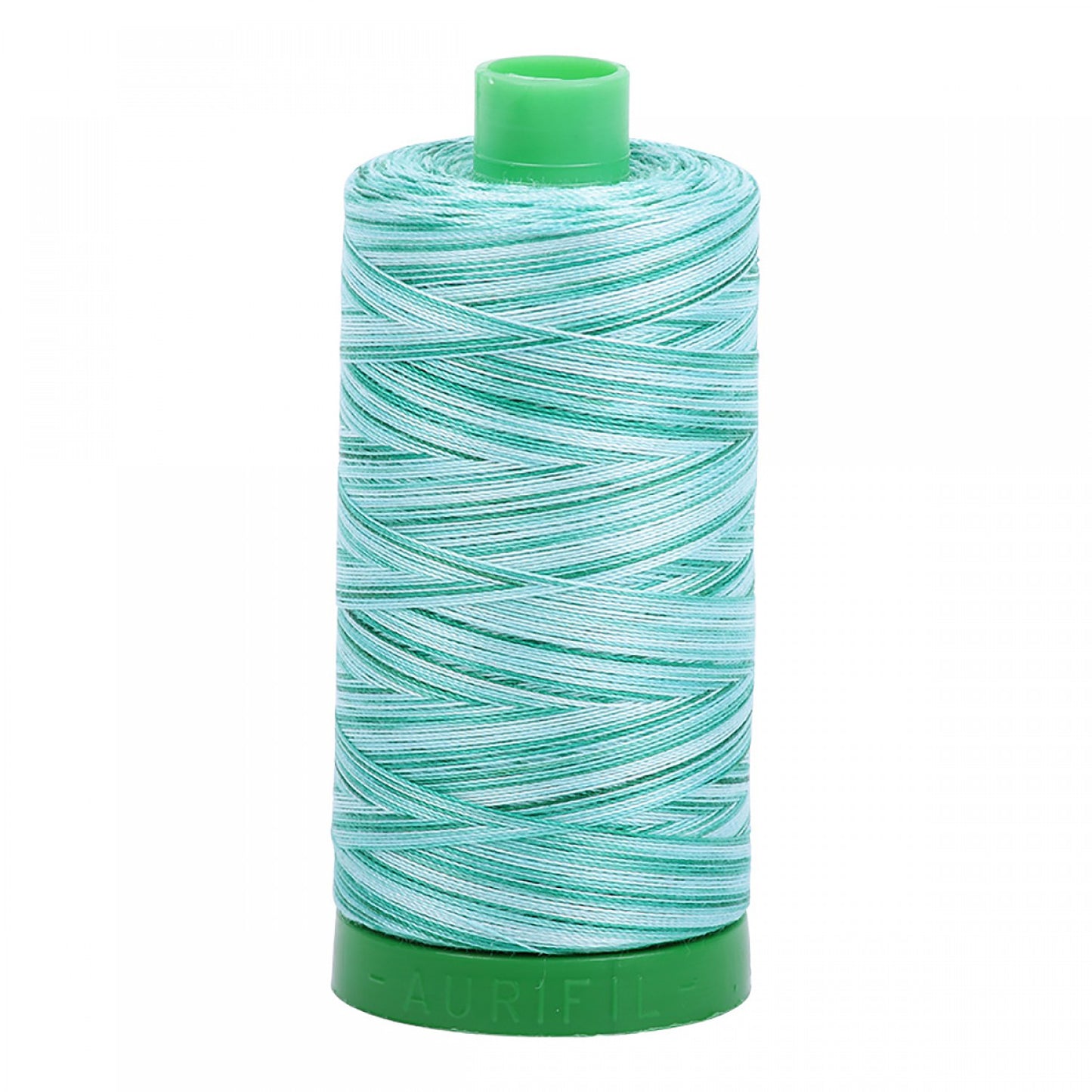 A1140-4662 Mako Cotton Embroidery Thread 40wt 1094yds Variegated Green