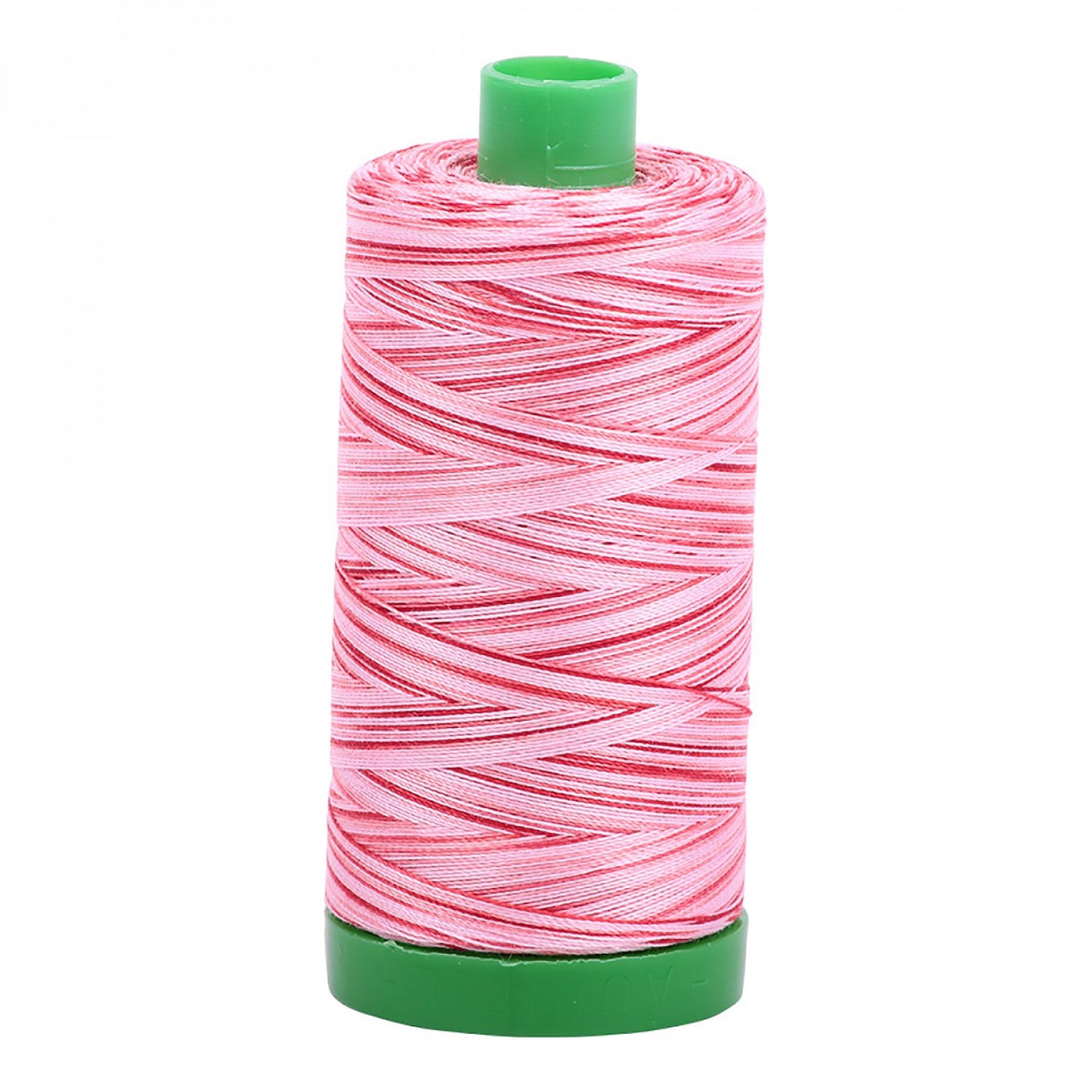 A1140-4668 Mako Cotton Embroidery Thread 40wt 1094yds Variegated Pink & Red