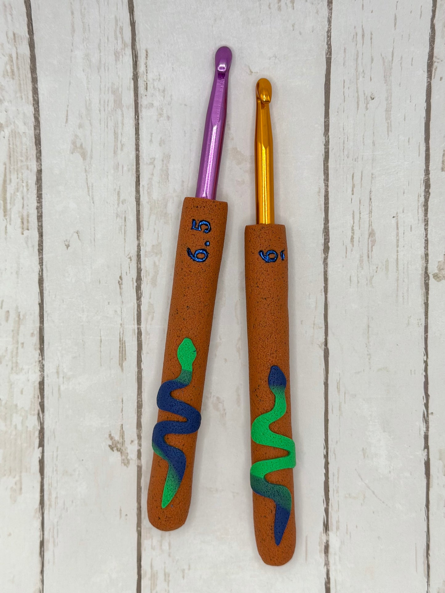 Crochet Hook Set - Snakes