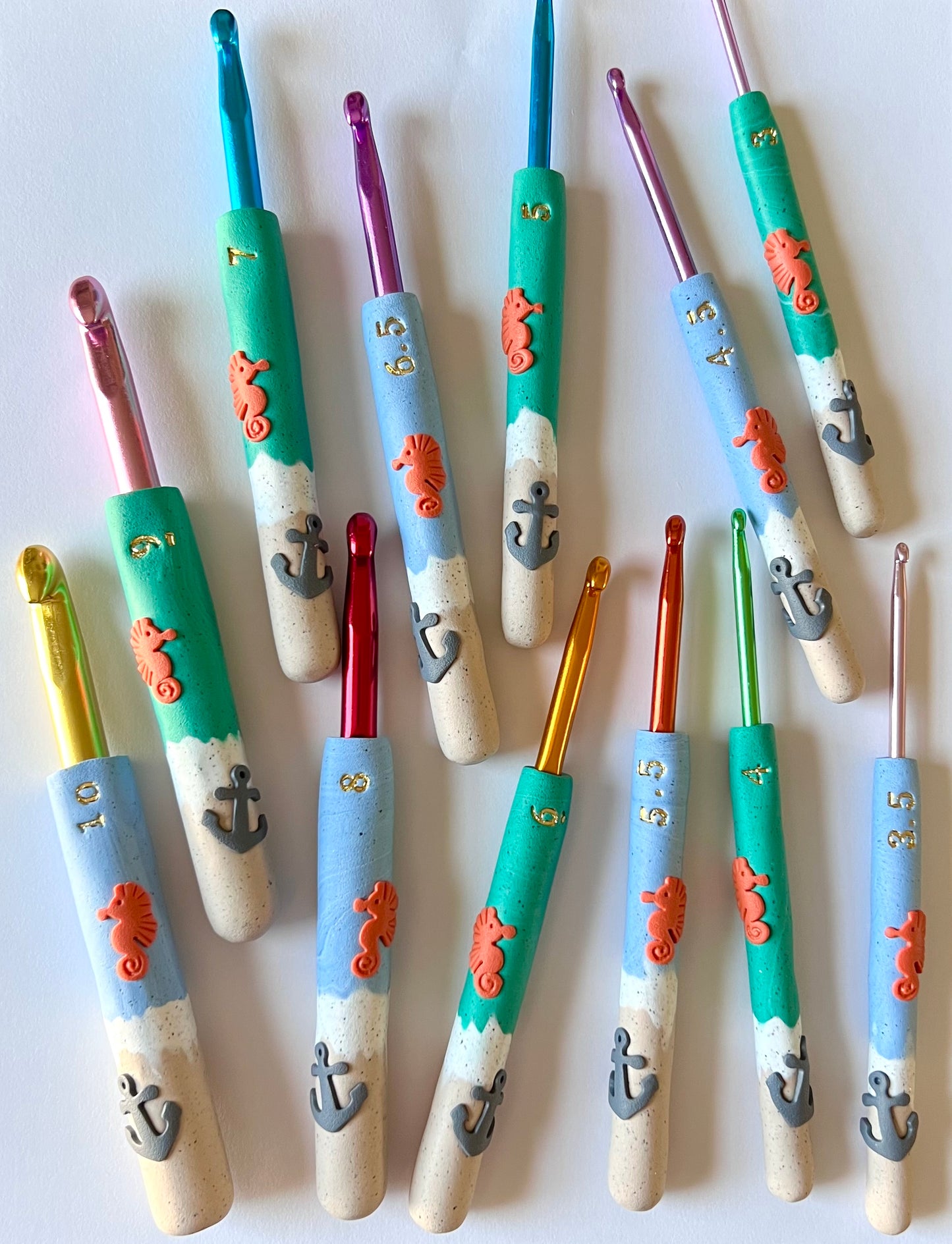 Crochet Hooks Seahorse