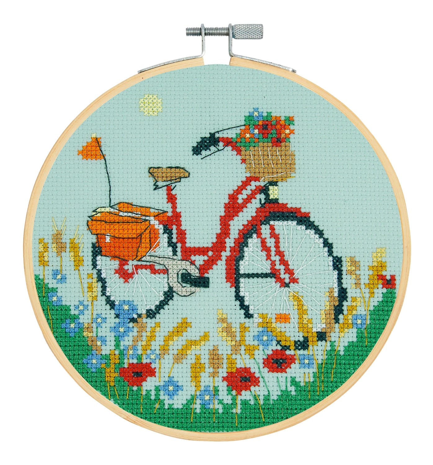 DMC Value Kit Red Bike Cross Stitch