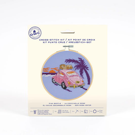 DMC Value Kit Pink Beetle Cross Stitch