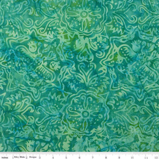 Batiks Elementals Rainbow Brights Aquamarine