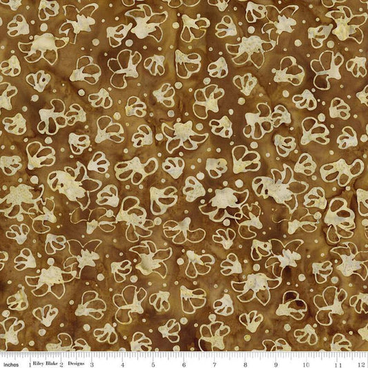 Batiks Landscape Floreale Ginger Syrup