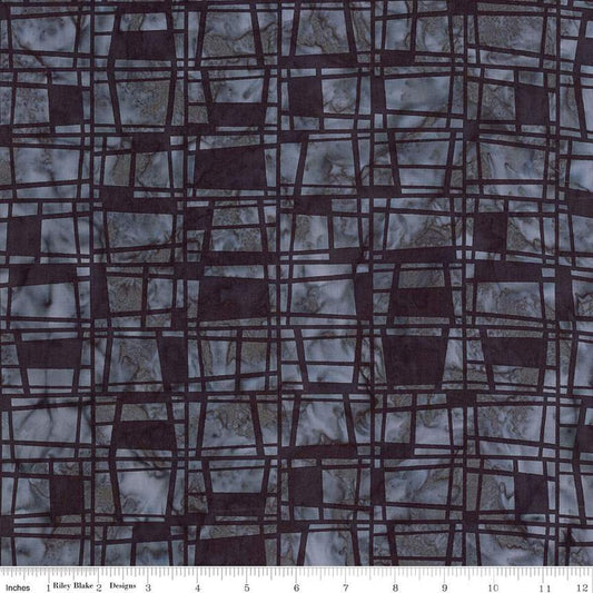 Batiks Retro Revival Dark Insignia
