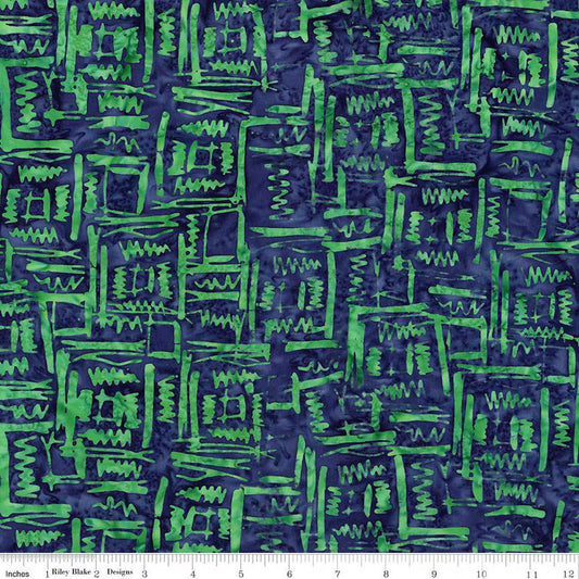 Batiks Good Vibrations Denim Bijou