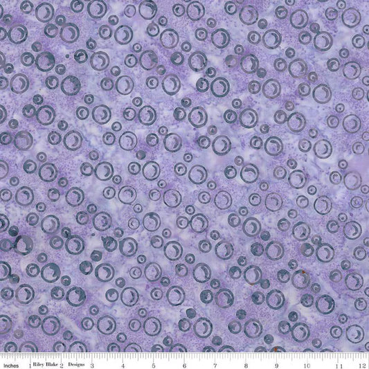 Batiks Radiant Flourish Lavender Blue