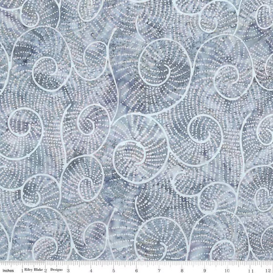Batiks Splatter Adriatic Mist