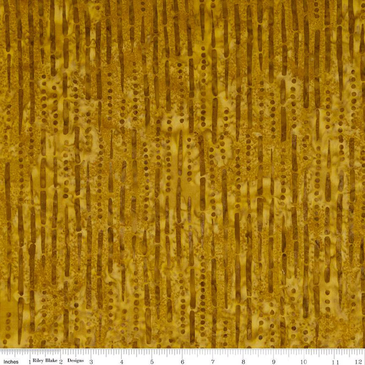 Batiks Elementals Turmeric