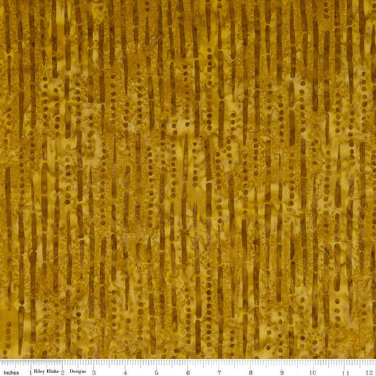 Batiks Elementals Turmeric