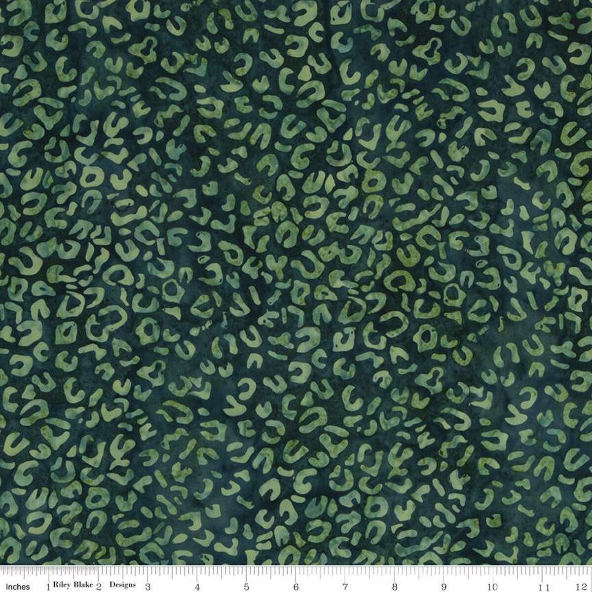 Batiks Elementals Sea Green