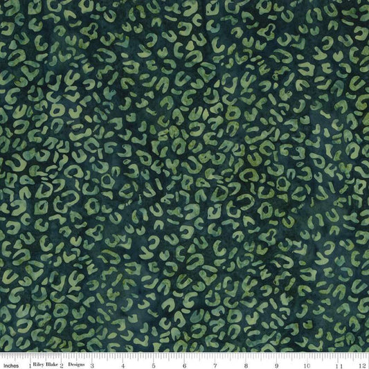 Batiks Elementals Sea Green