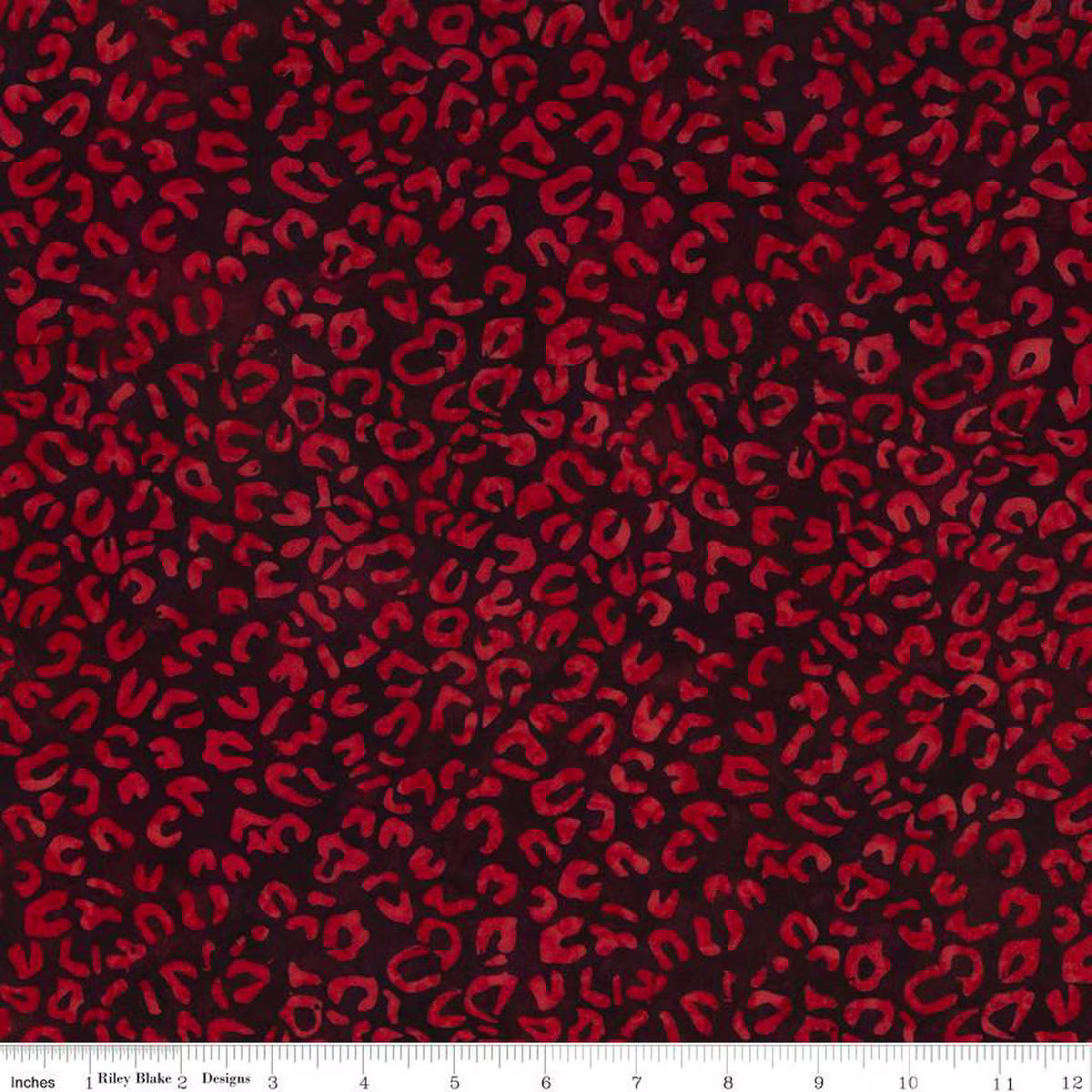 Batiks Elementals Bing Cherry