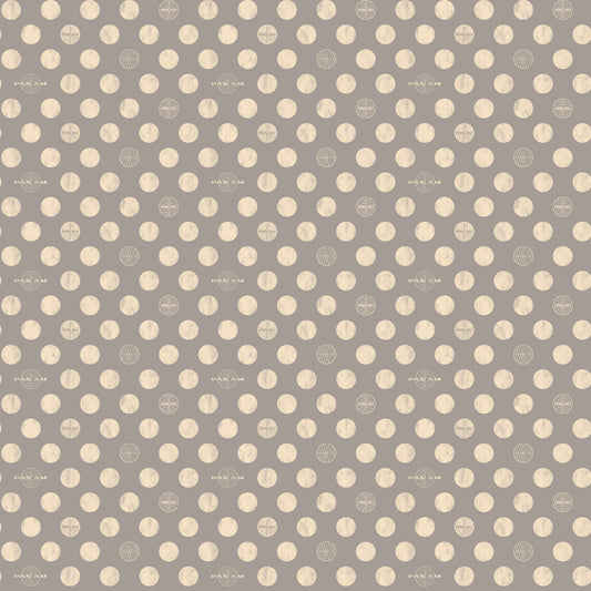 Pan Am Dots Taupe