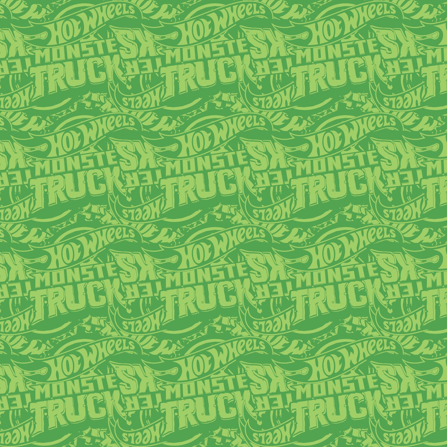 Hot Wheels Monster Trucks Tonal Green