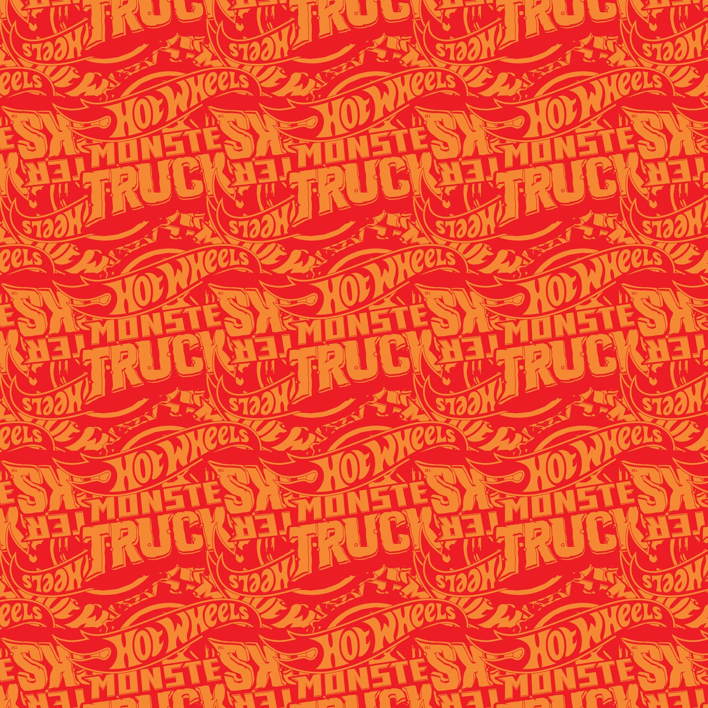 Hot Wheels Monster Trucks Tonal Red