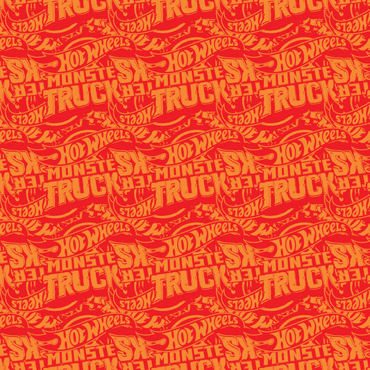 Hot Wheels Monster Trucks Tonal Red