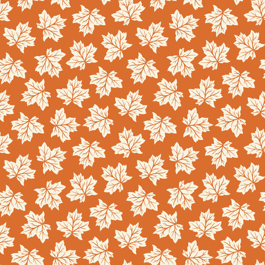 Shades of Autumn Leaves Orange