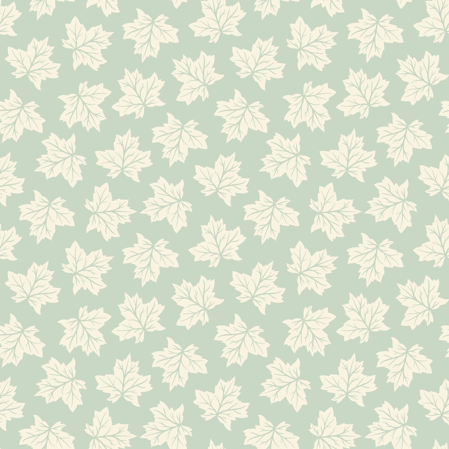 Shades of Autumn Leaves Tea Green