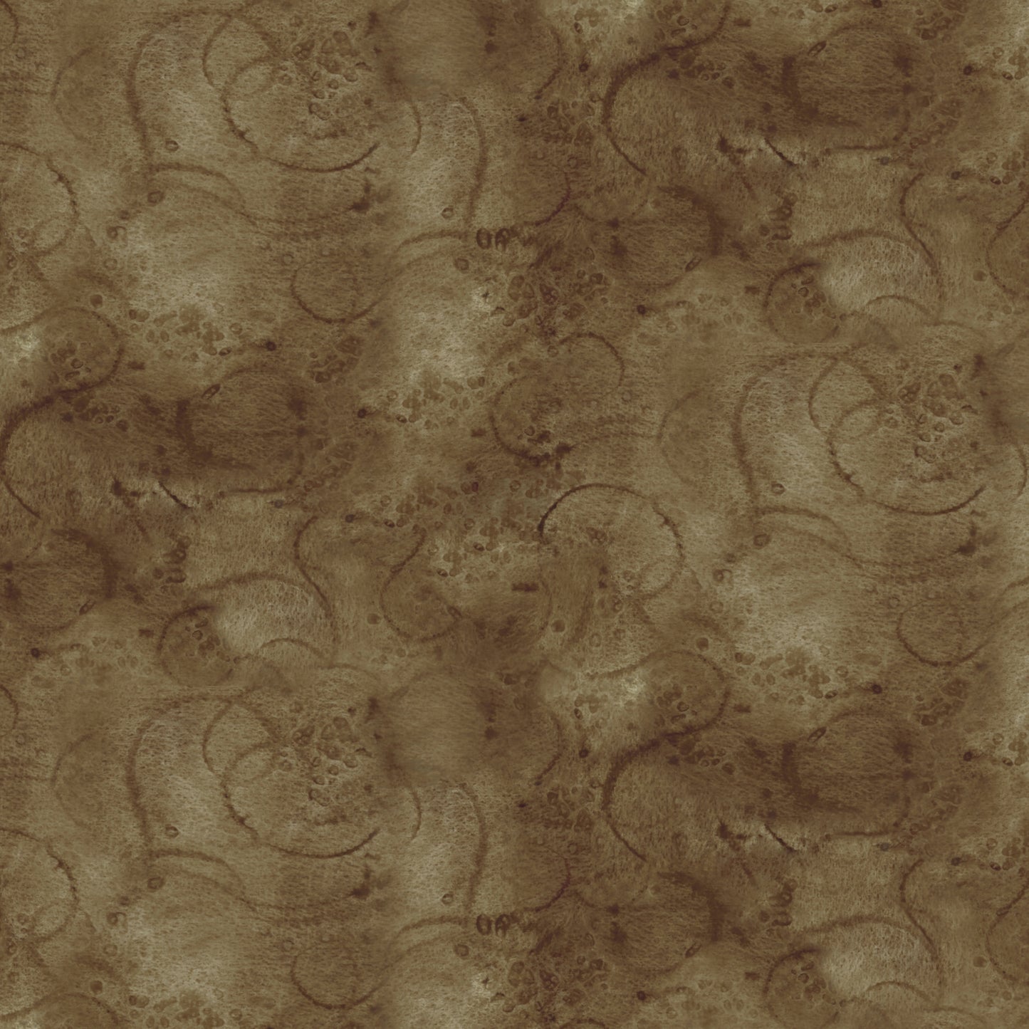 Painter's Watercolor Swirl Sepia