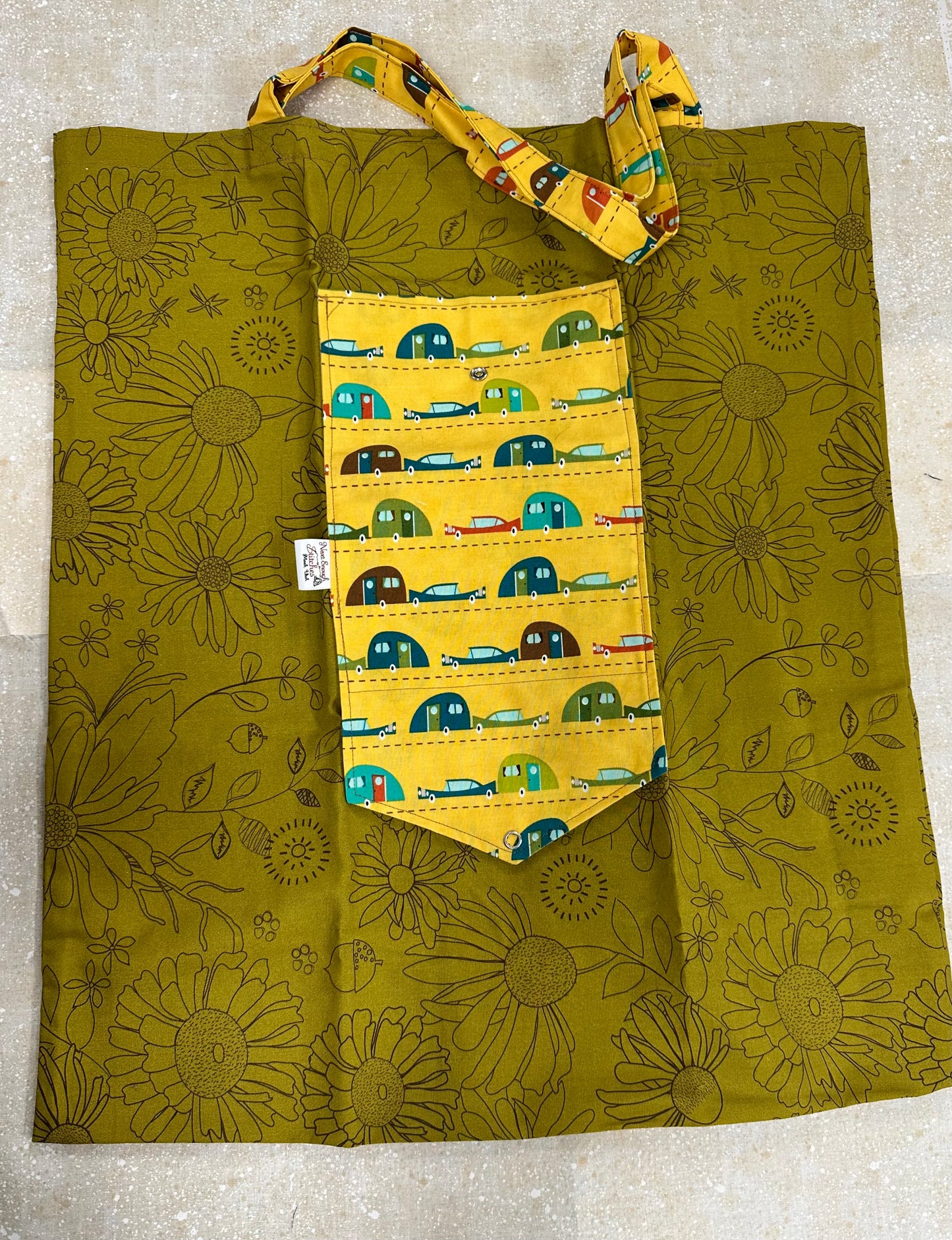 Folded Reusable Bag RSB612