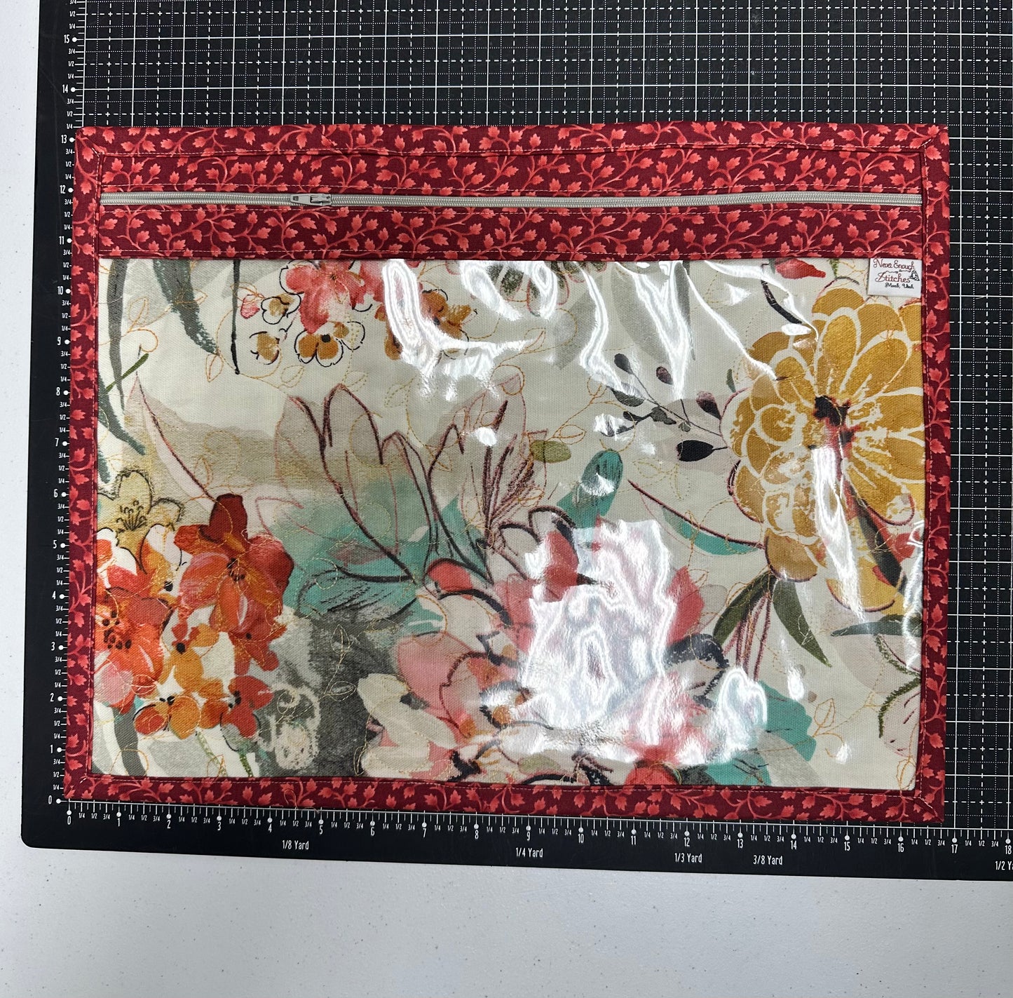 Project Bags L Red Floral