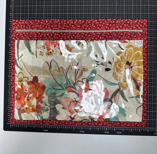 Project Bags L Red Floral