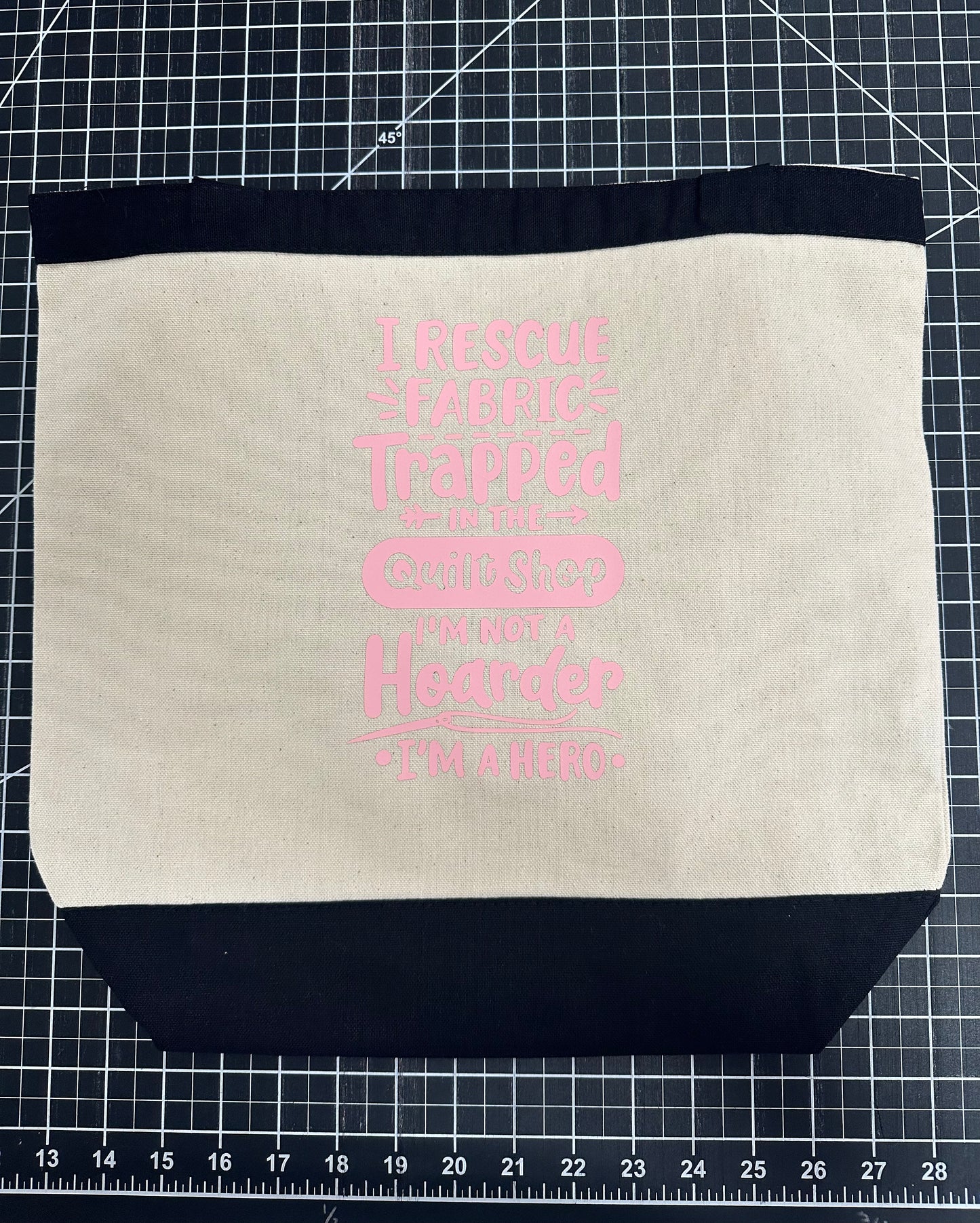 Cotton Tote-Black