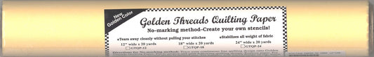 Golden Threads Quilting Paper 24in x 20yds