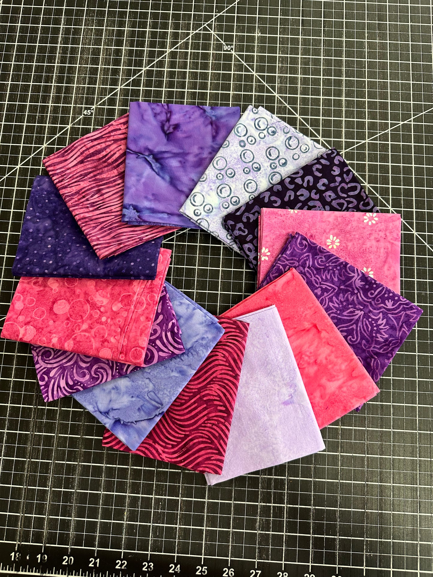 FQ-13- Batik Curated Pink/Purple Bundle
